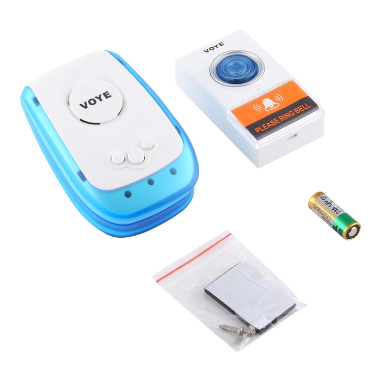 VOYE V009A Home Music Remote Control Wireless Doorbell with 38 Polyphony Sounds, US Plug, V009A VOYE V009A Home Music Remote Control Wireless Doorbell with 38 Polyphony Sounds, US Plug, V009A